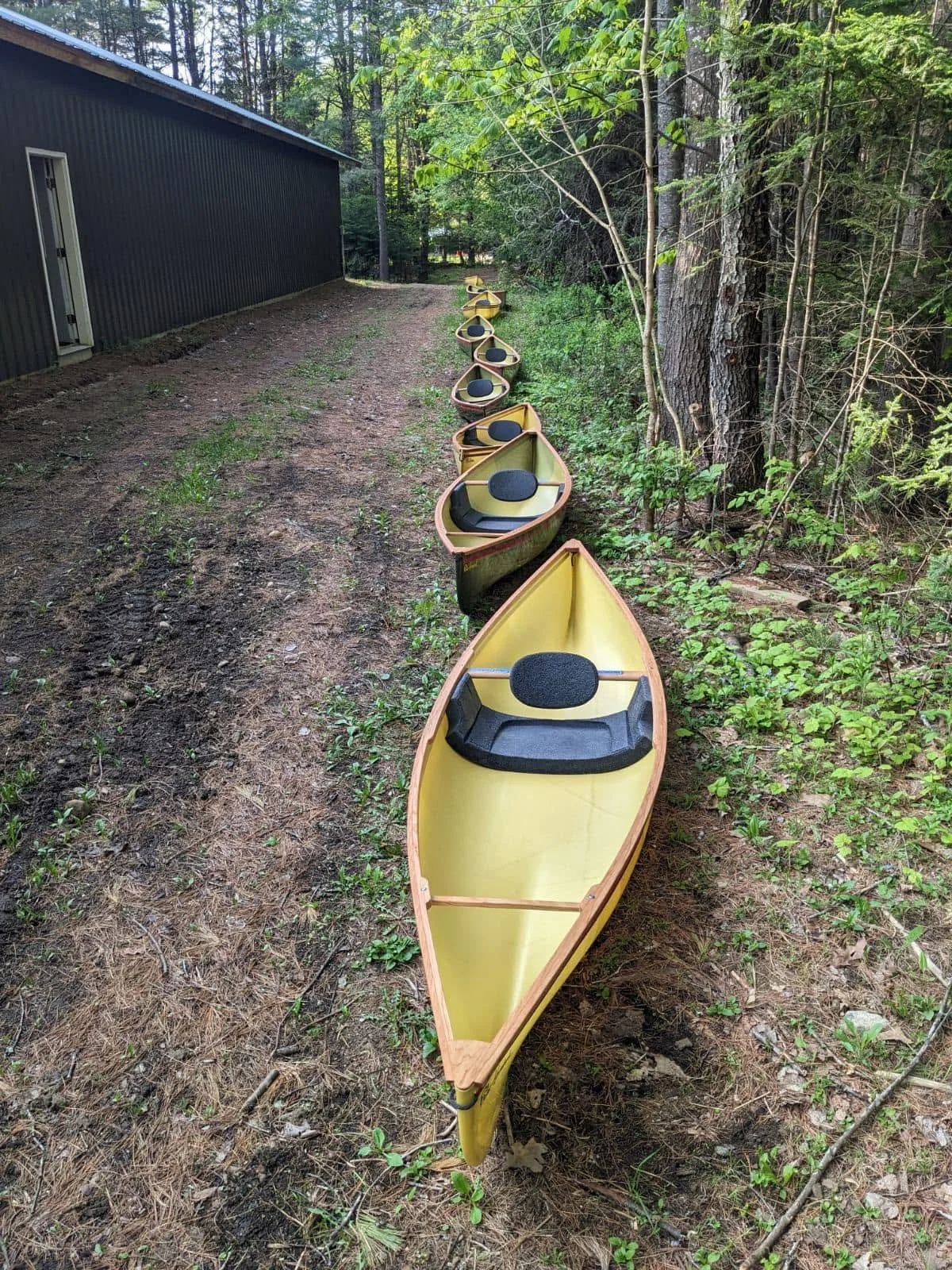 Boats made in the Adirondacks at Hornbeck.