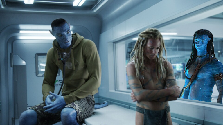 Scene from the movie Avatar: Fire & Ash