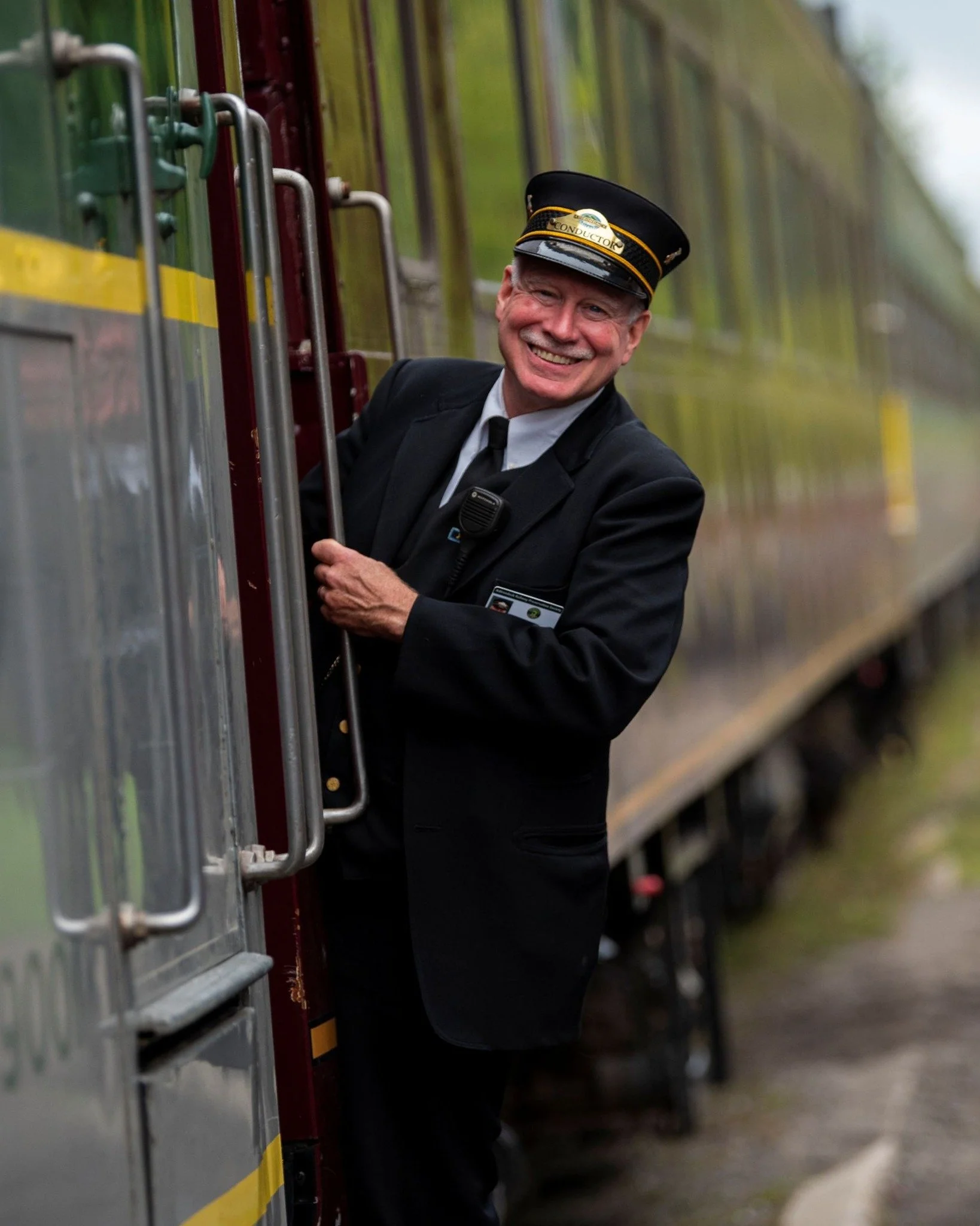 Adirondack Railroad conductor