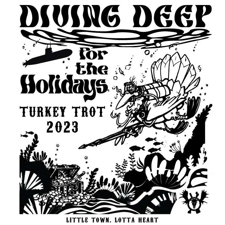 Saranac Lake Turkey Trot Bitters and Bones Thanksgiving Day 2023 Adirondacks