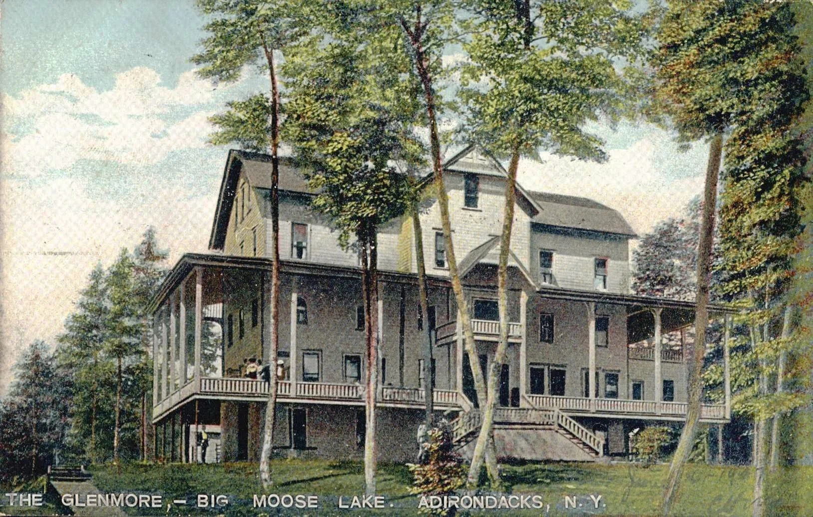 The Glenmore on Big Moose Lake where Chester Gillette stayed after murdering Grace Brown.