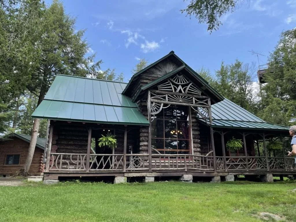 WW Durant designed Camp Pine Knot in the Adirondacks.
