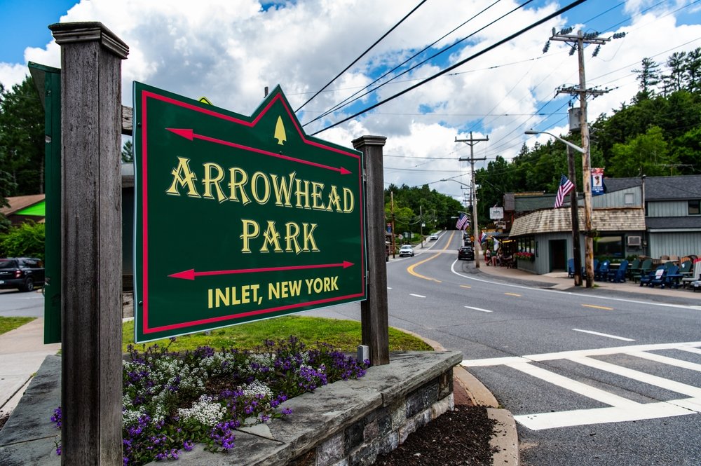 Inlet Car Show event in Arrowhead Park in the Adirondacks