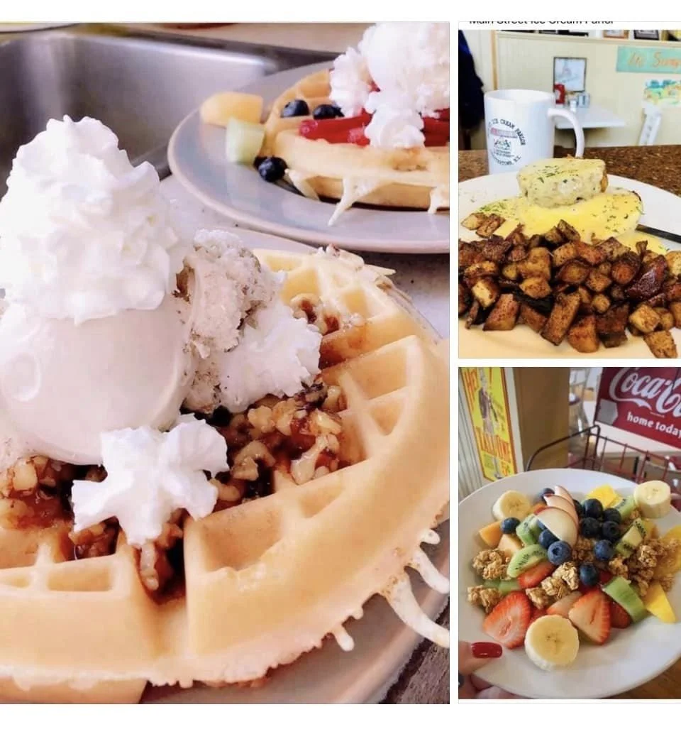 Main Street Ice Cream Parlor Restaurant Chestertown, NY Adirondacks