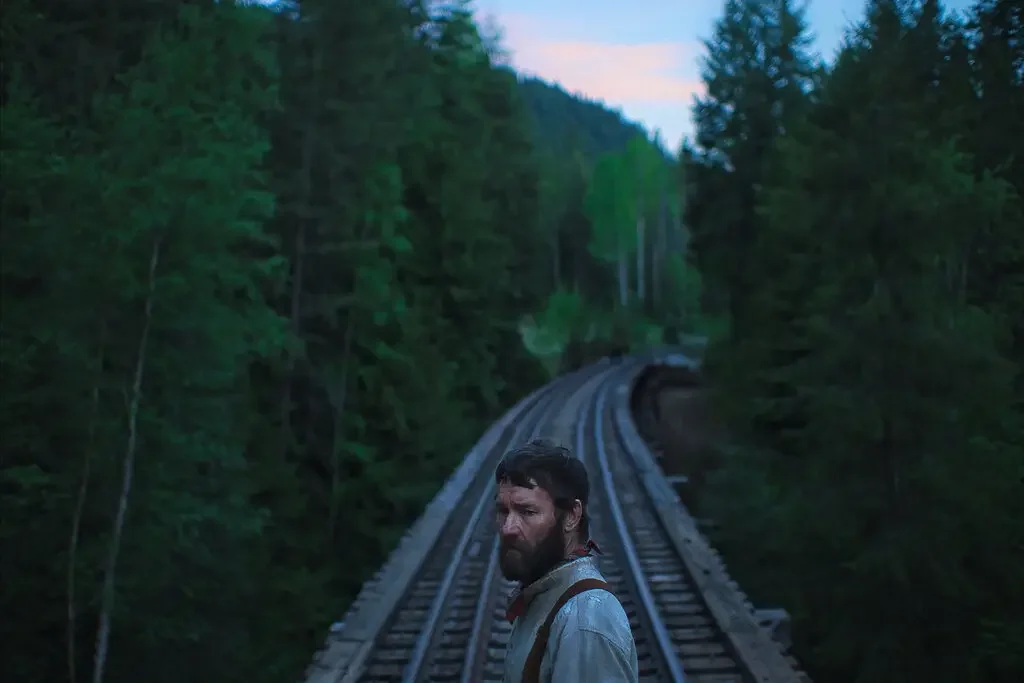 Joel Edgerton stars in the movie Train Dreams at Indian Lake Theater.