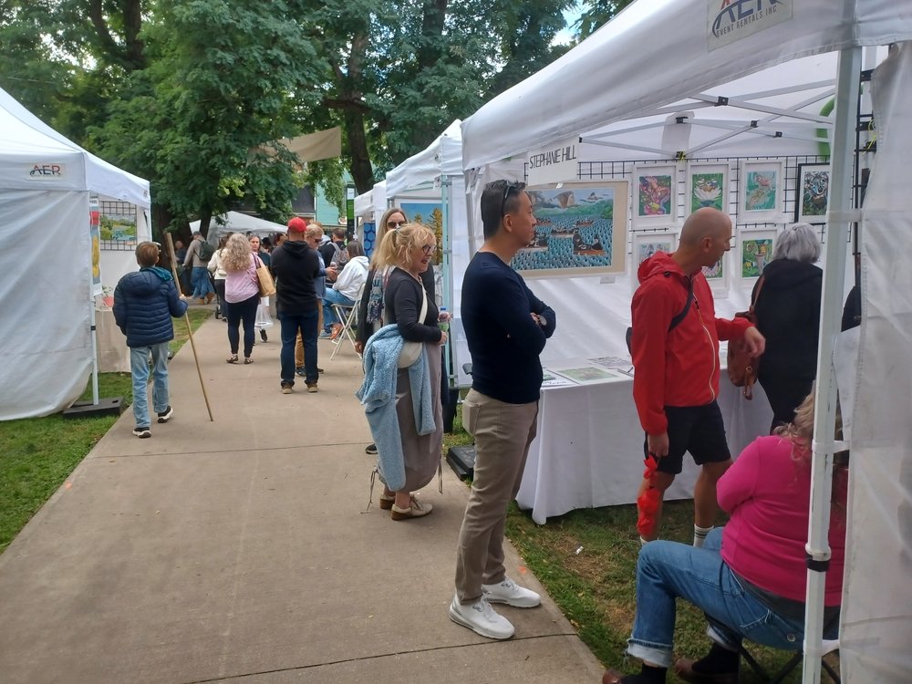 Art festival featuring local Adirondack artists.