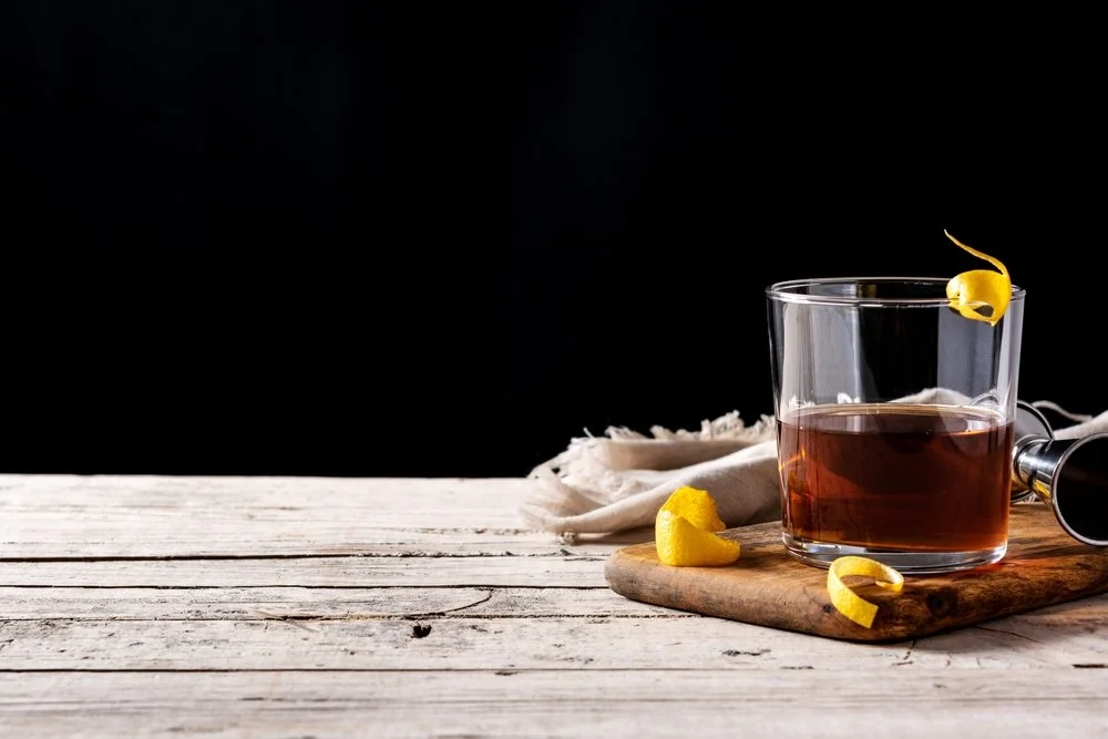Sazerac cocktail made with Adirondack-distilled Rye whiskey.