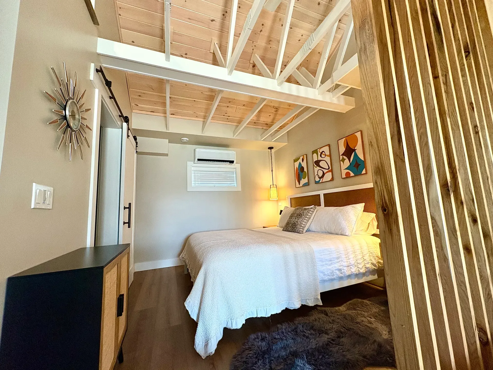 Bedroom at Lady of the Lake in Essex.
