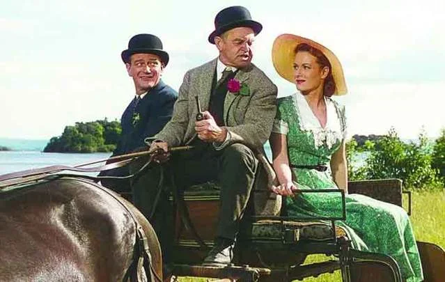 The Quiet Man movie starring John Wayne and Maureen O'Hara