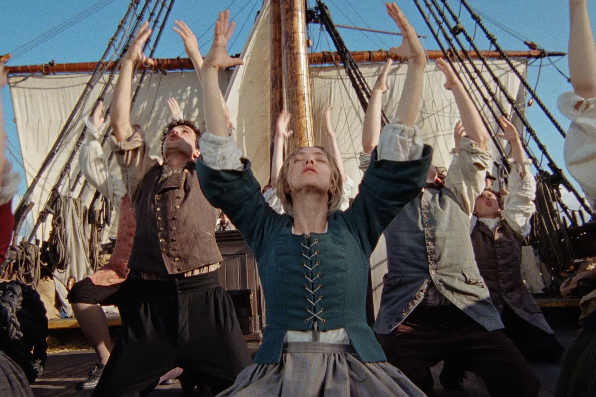 Amanda Seyfried in the movie the Testament of Ann Lee