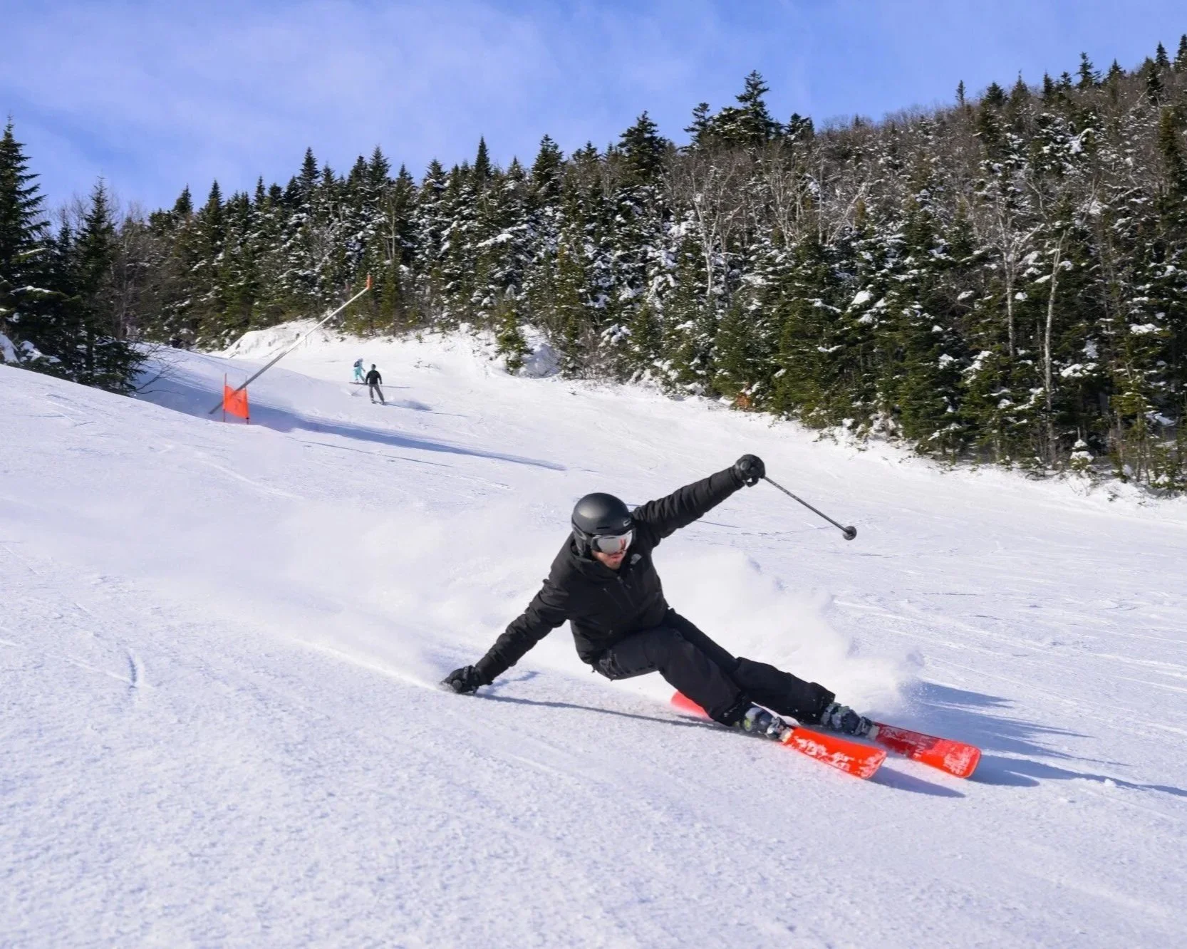 Spring skiing at Whiteface Mountain's Apple Butter Open