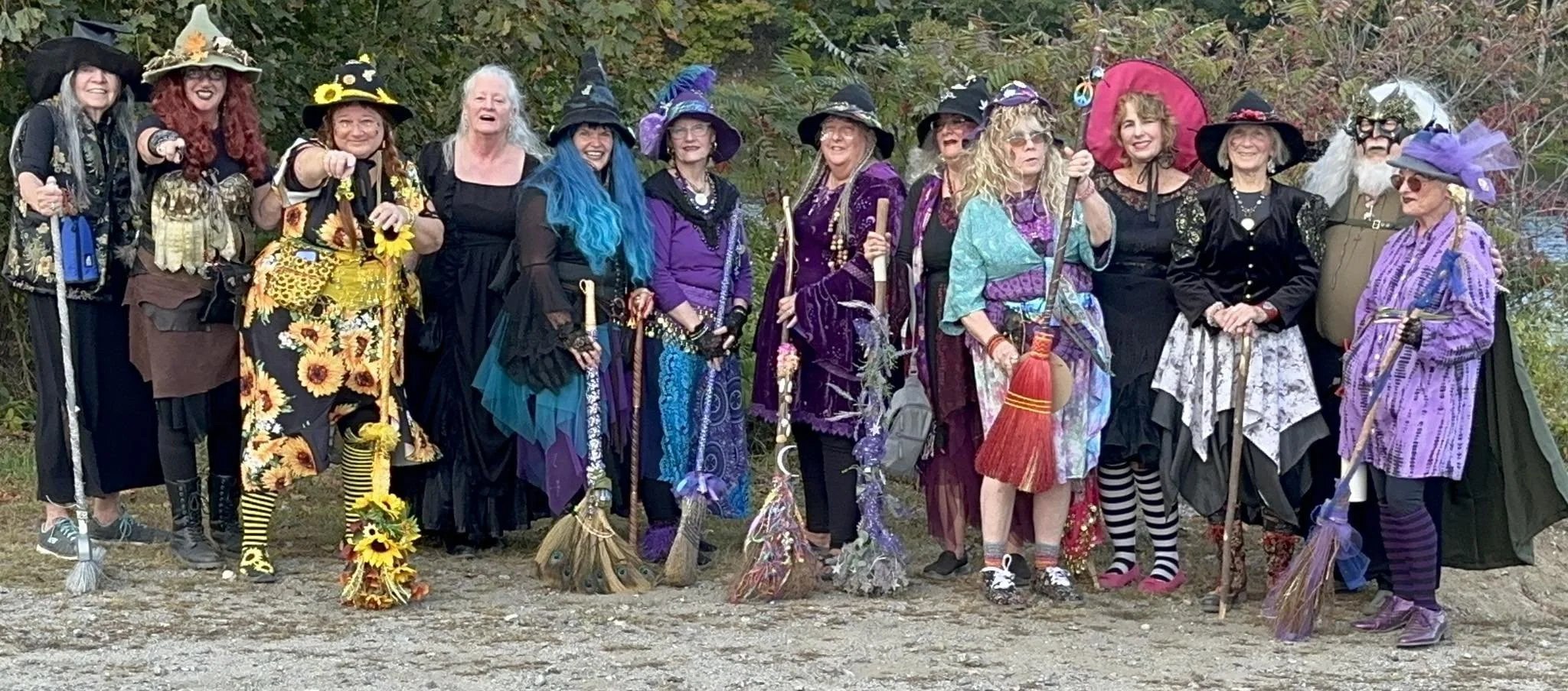 Adirondack Dancing Witches at Gore's 2025 Harvest Fest.