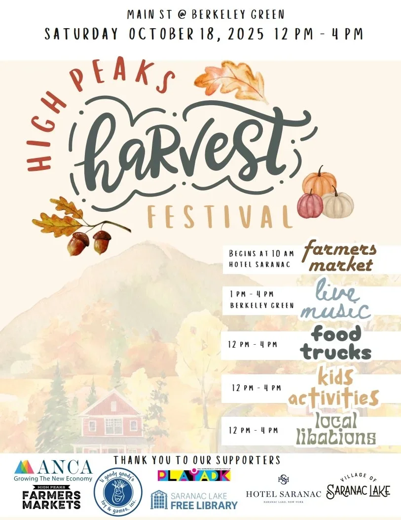 Saranac Lake Harvest Festival 2025