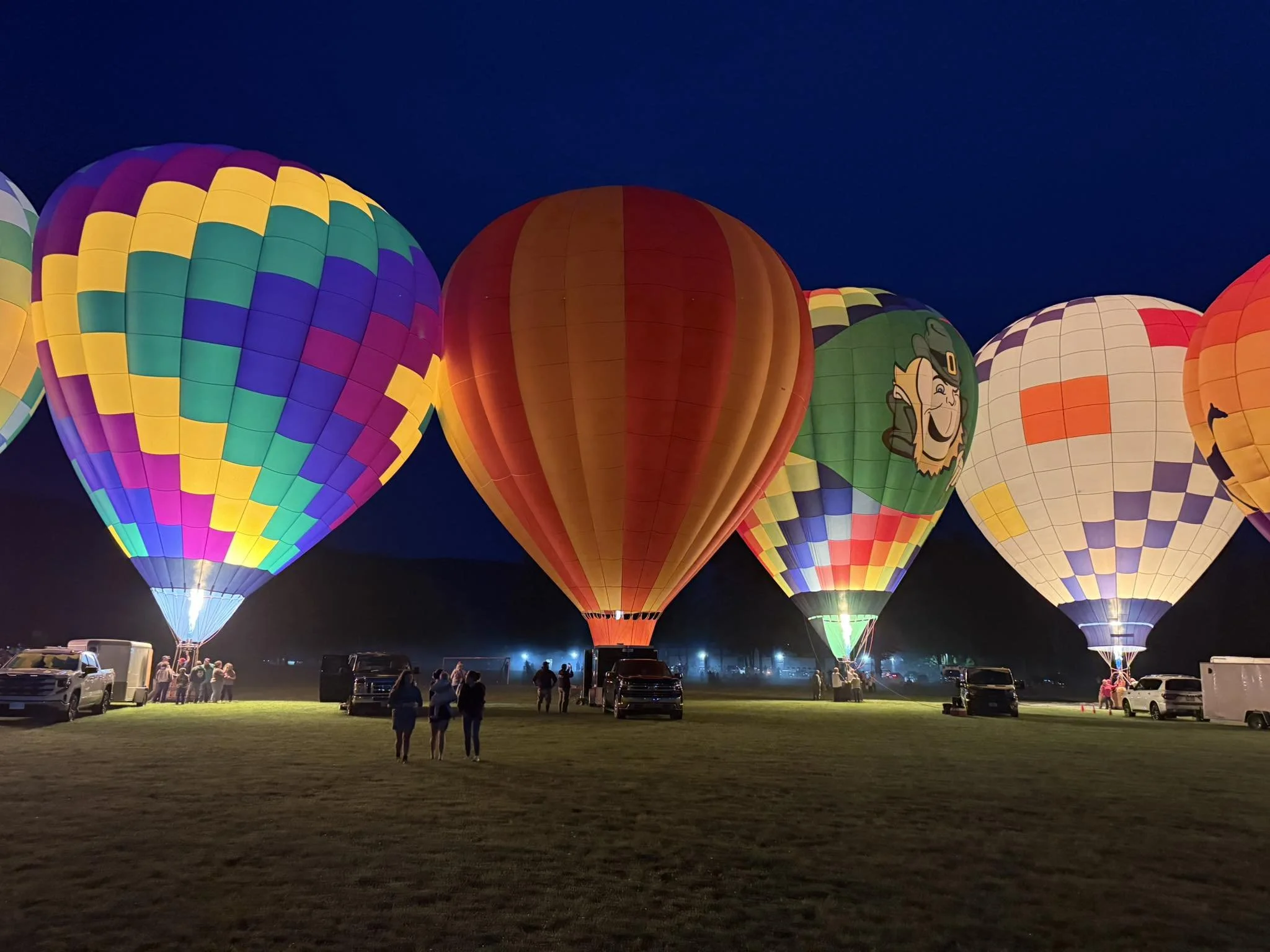 Moonglow at the Adirondack Balloon Festival 2025