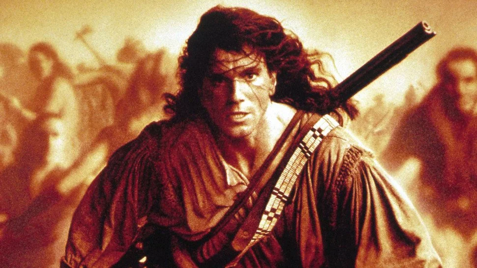 Movie poster for Last of the Mohicans starring Daniel Day-Lewis