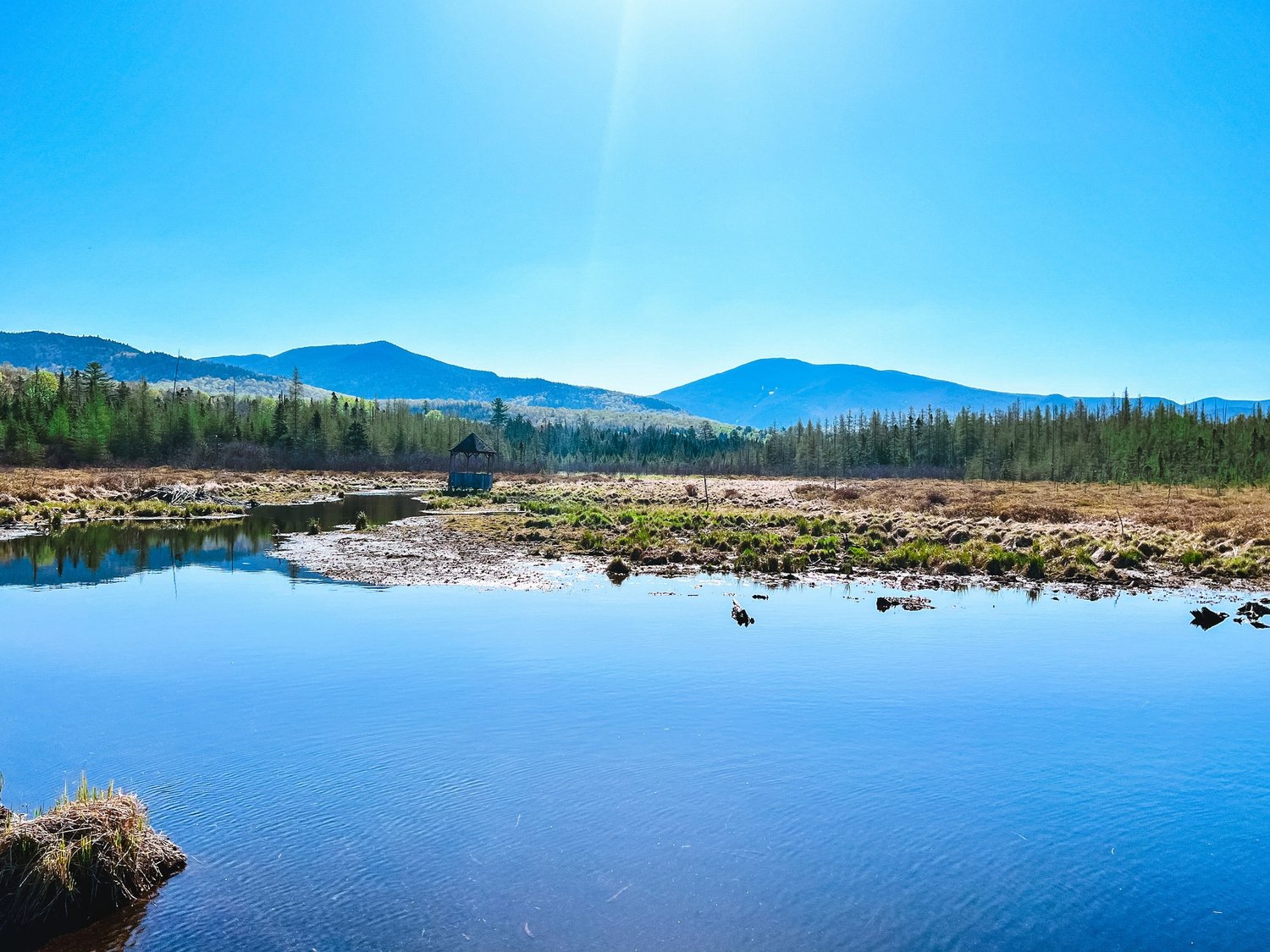 Totality on the Trails Lake Placid April 8, 2024 Adirondacks