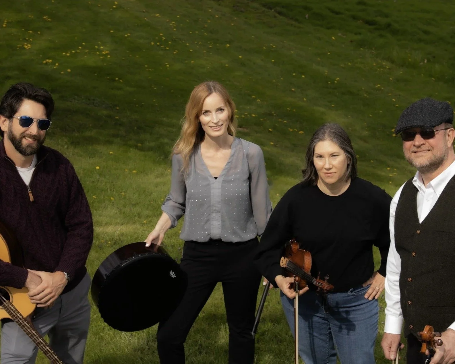 Local band Hudson River Ceili performs at Tannery Pond Center in North Creek for St. Patricks Day