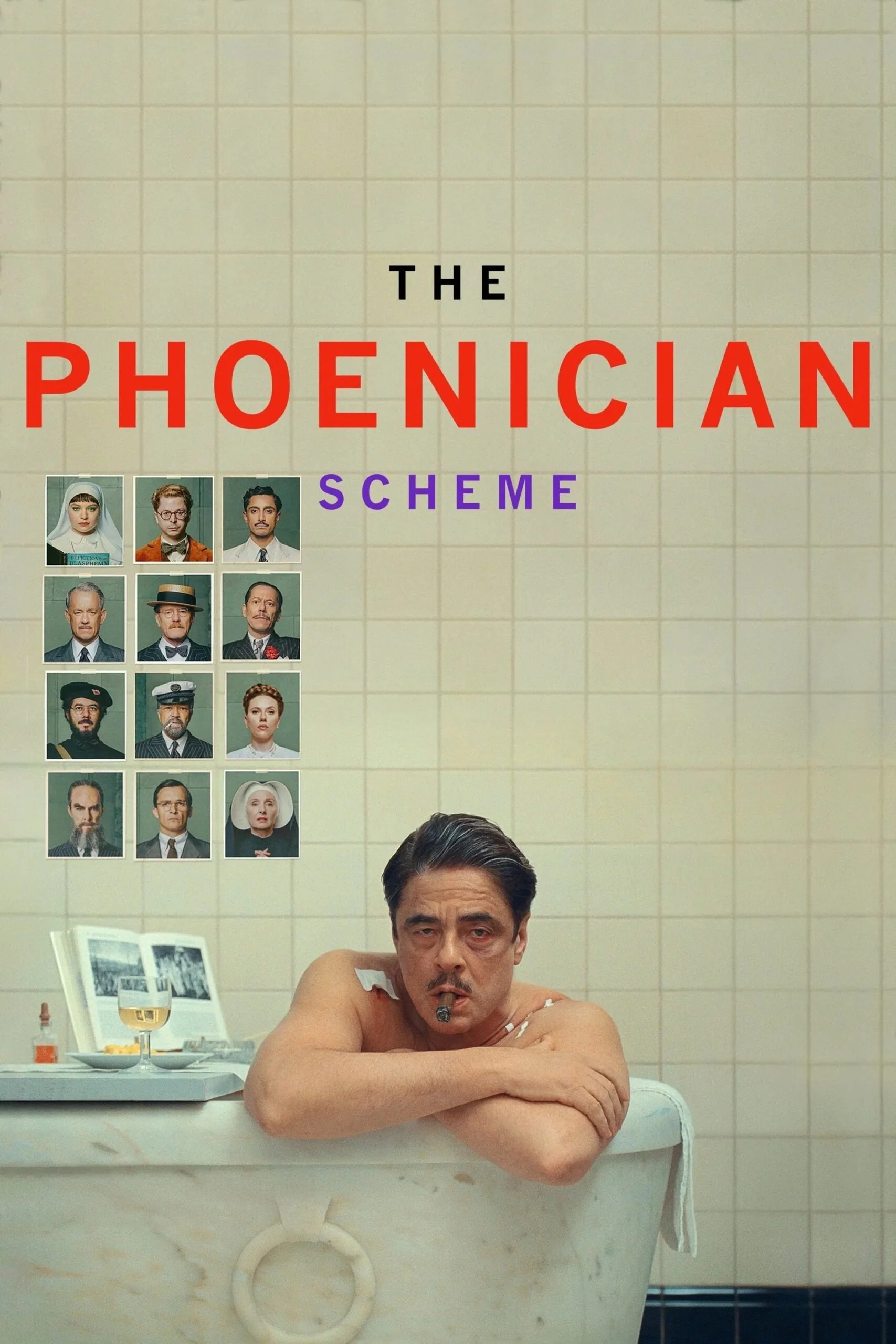 Movie poster for The Phoenician Scheme