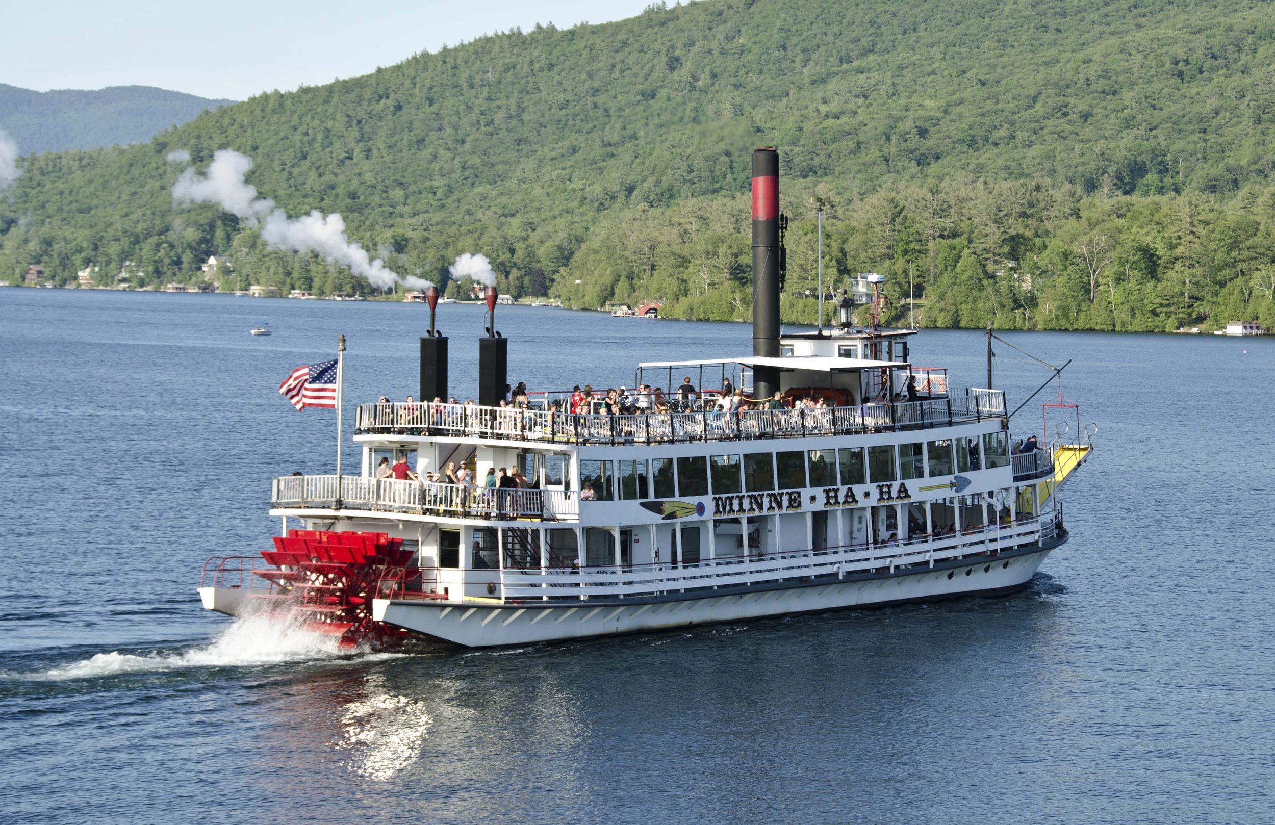 Lake George 4th of July boat cruise