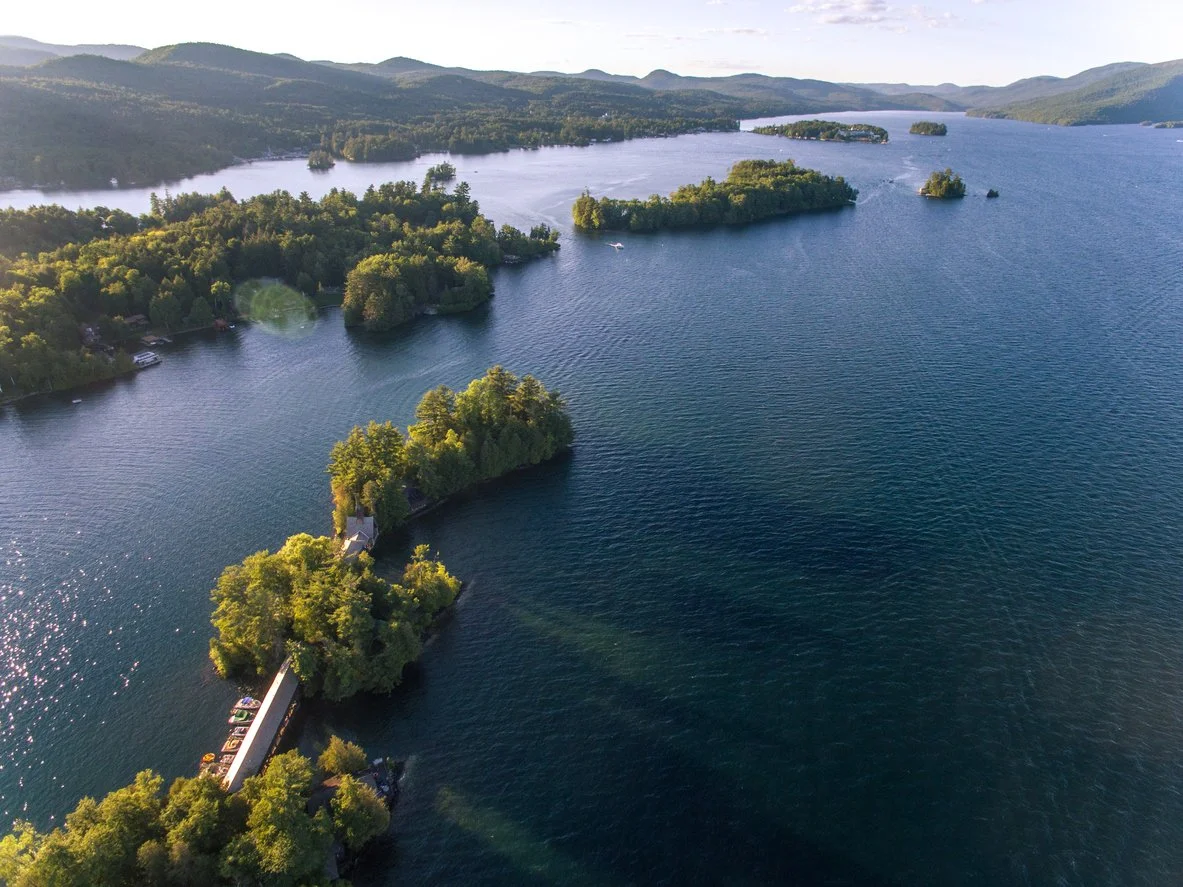 Lake George Islands in the Adirondack State Park in upstate NY.