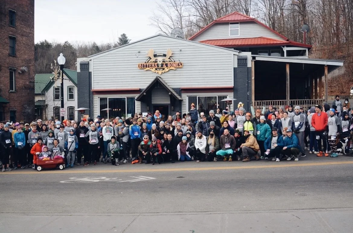 Saranac Lake Turkey Trot Bitters and Bones Thanksgiving Day 2023