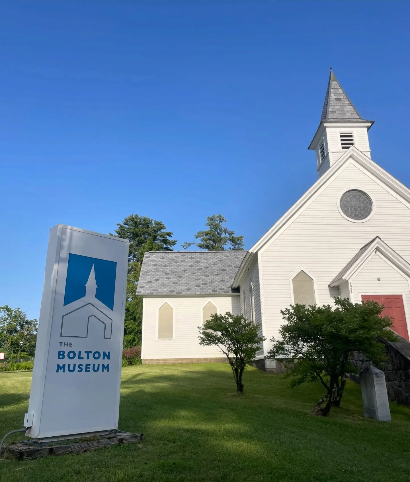 Exterior of the Bolton Museum on Lake Shore Drive on Lake George.