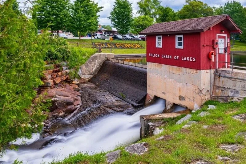 Dam in Old Forge