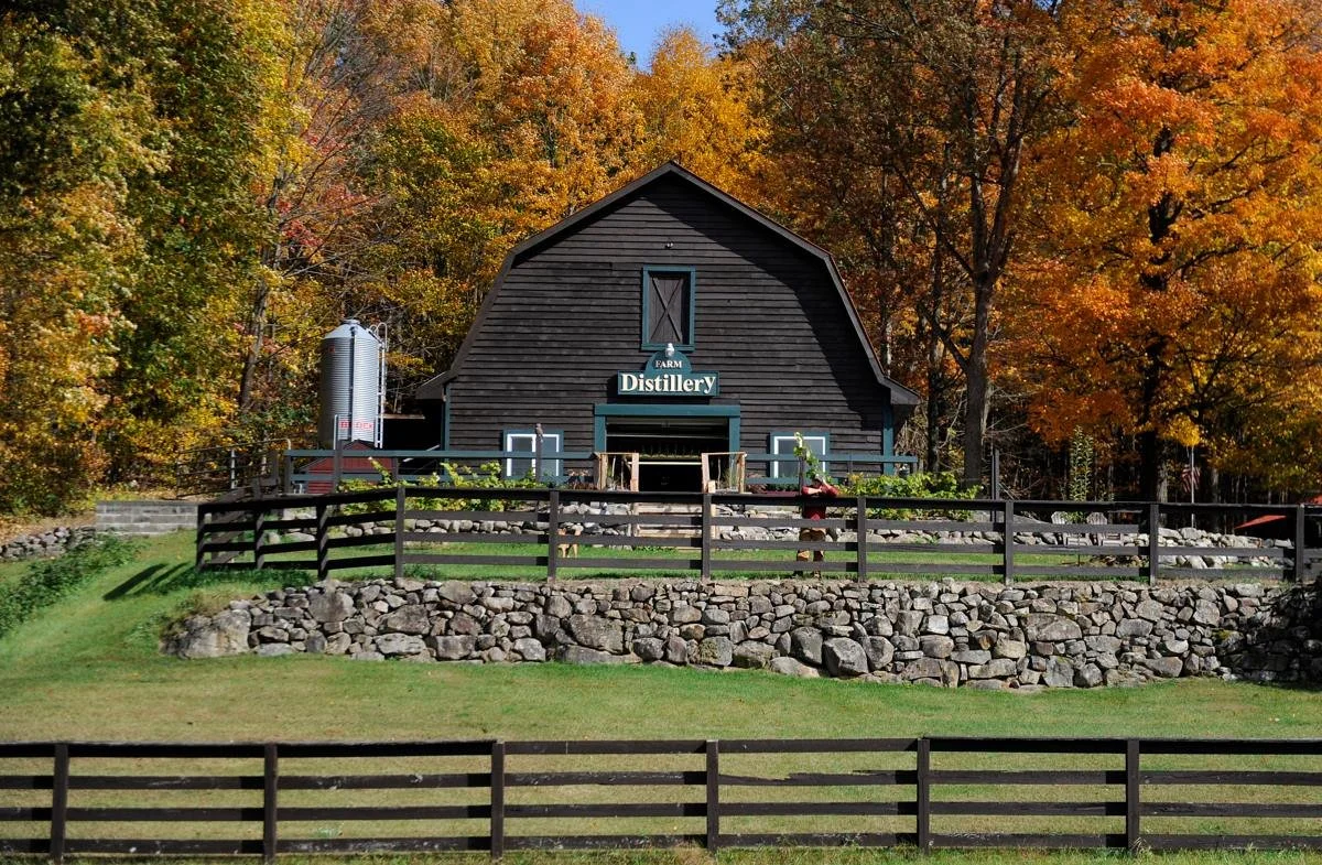 Springbrook Hollow Farm's original distillery.