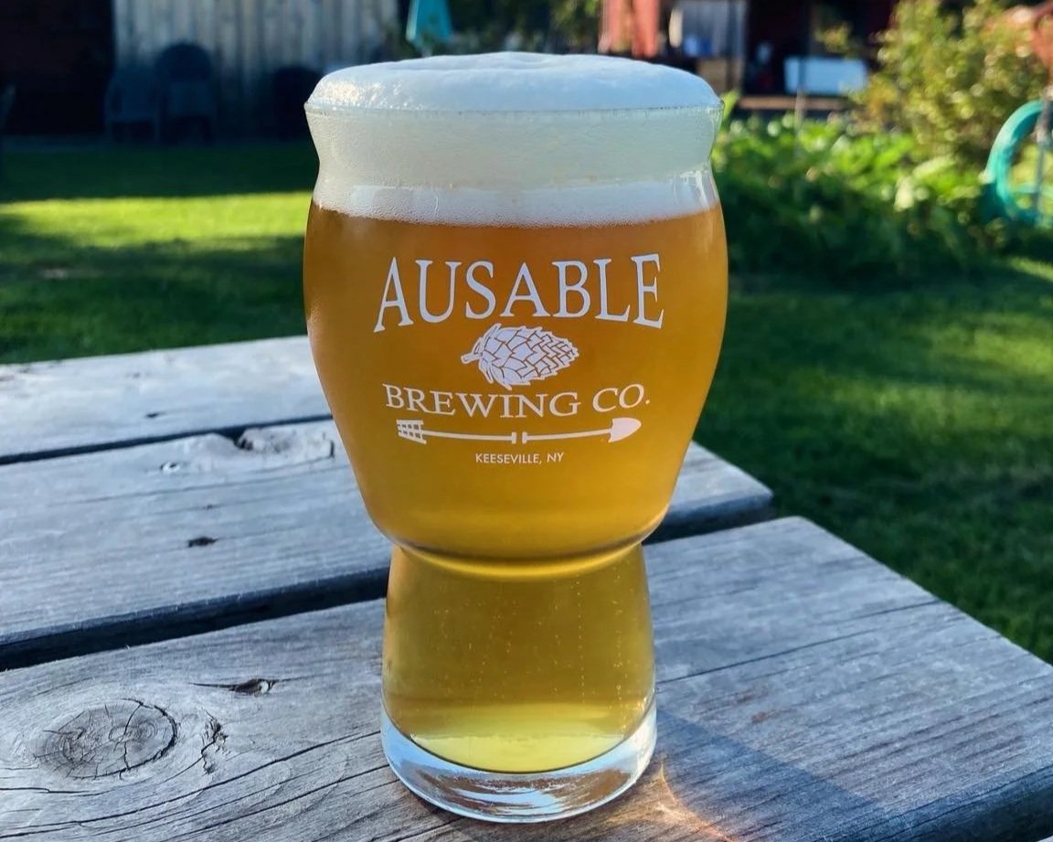 Hand-crafted beer from Ausable Brewing in Keeseville, NY