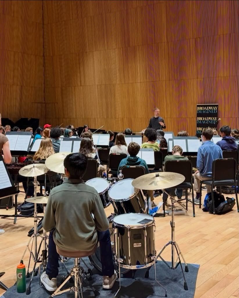 Not your average music class&hellip; this was a Broadway experience!🎵

Band and orchestra students tackled real Broadway scores, while choir students got the chance to sing side-by-side with a Broadway performer. Under the direction of Marc, Will an