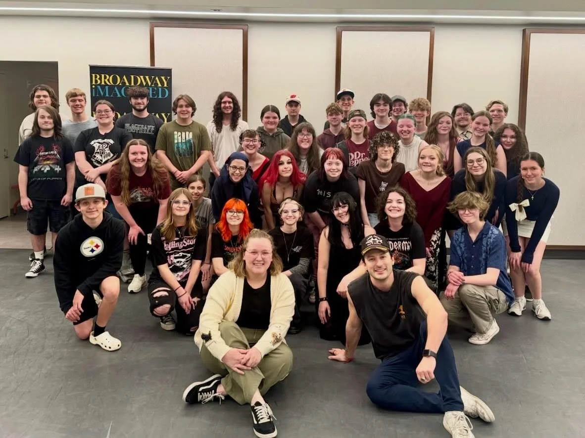 Stepping into a Broadway-style rehearsal! 🎭 These Blackhawk High School students experienced an immersive Broadway Ensemble Experience, learning real choreography and music from industry professionals. It&rsquo;s all about collaboration, creativity,