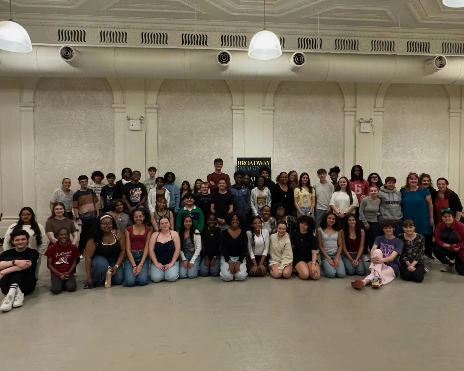 Another amazing group of students! ⭐️ They brought so much energy and joy to this experience. Thanks to Broadway pros Adam and Abby for leading this one!