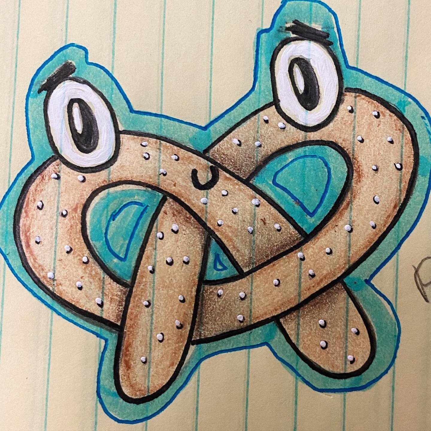 Making a character of my favorite snack. #doodle #bored #art #drawing #sketch