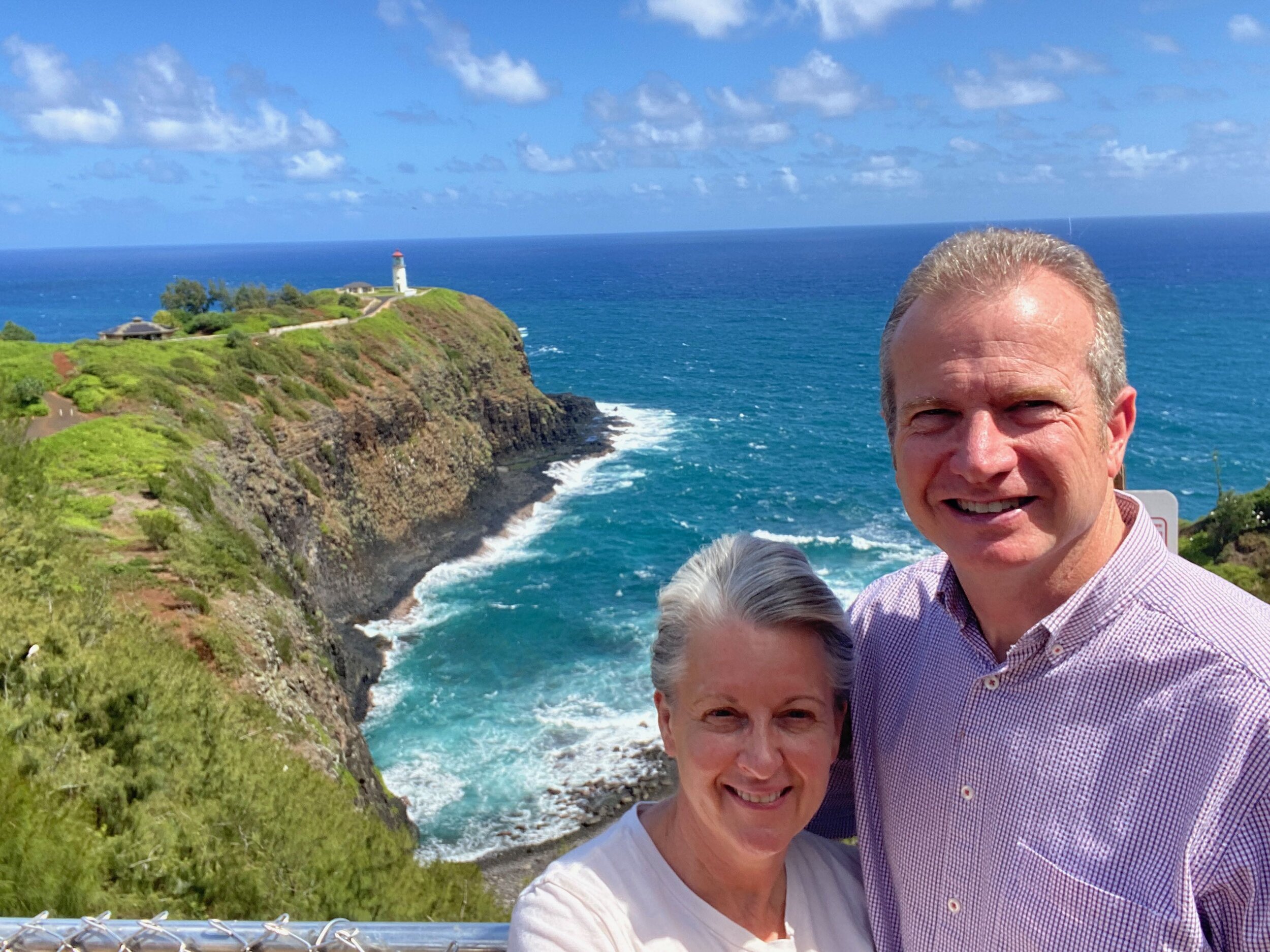 View of Beautiful Kilauea Lighthouse