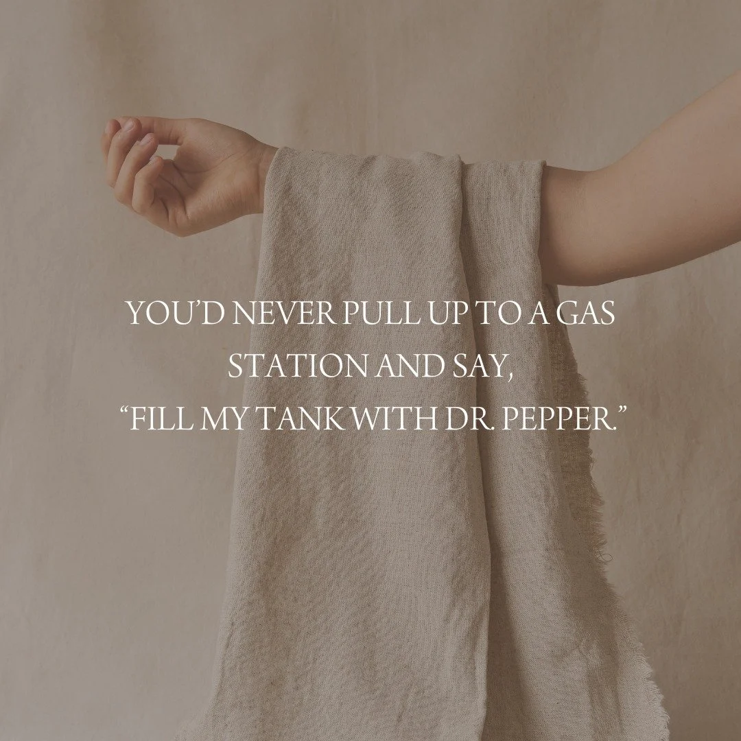 Your body is a temple. Fuel it like one.