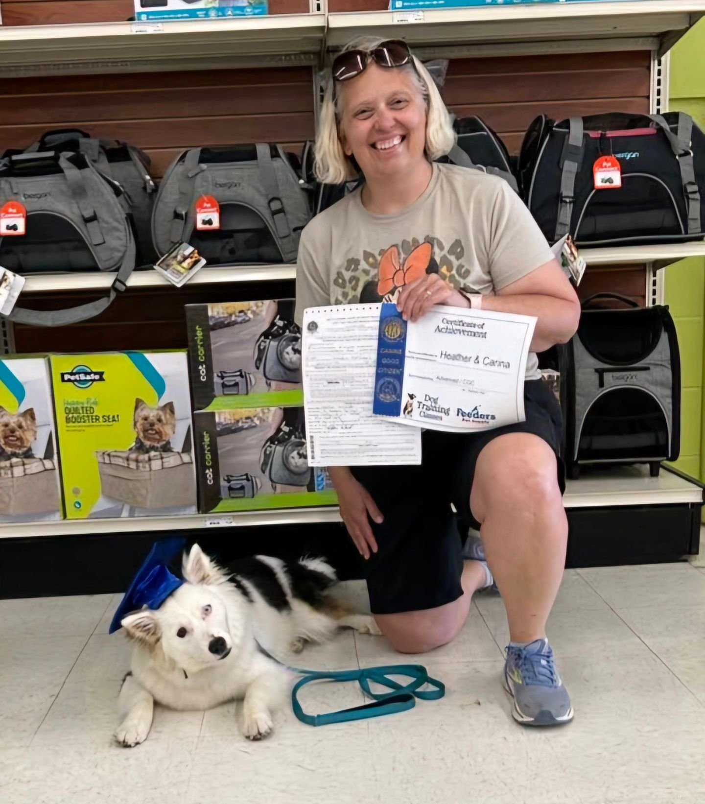 Congratulations to Heather and Carina on passing the CGC test and graduating from Advanced Obedience/CGC Class!!! They are such a wonderful team. 🥰

Multi Group-Placing BPUP Apricity's Stj&ouml;rnumerki Carina CGC TKN RATN