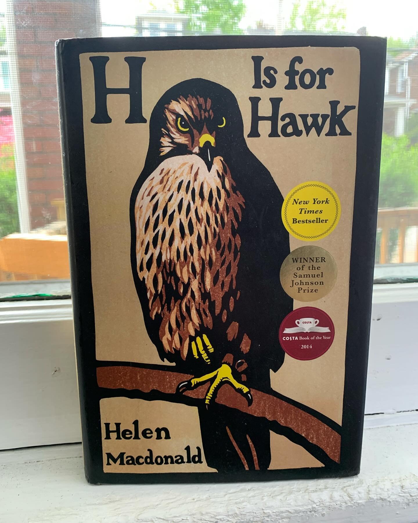 17th book of this year was a meditation on grief and a MasterClass in goshawks and falconry. Here&rsquo;s a quote:
I had put myself in the hawk&rsquo;s wild mind to tame her, and as the days passed in the darkened room my humanity was burning away. 
