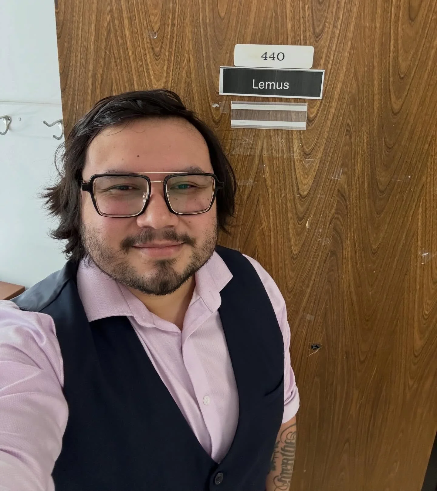 Come visit me during office hours. 📚🤓