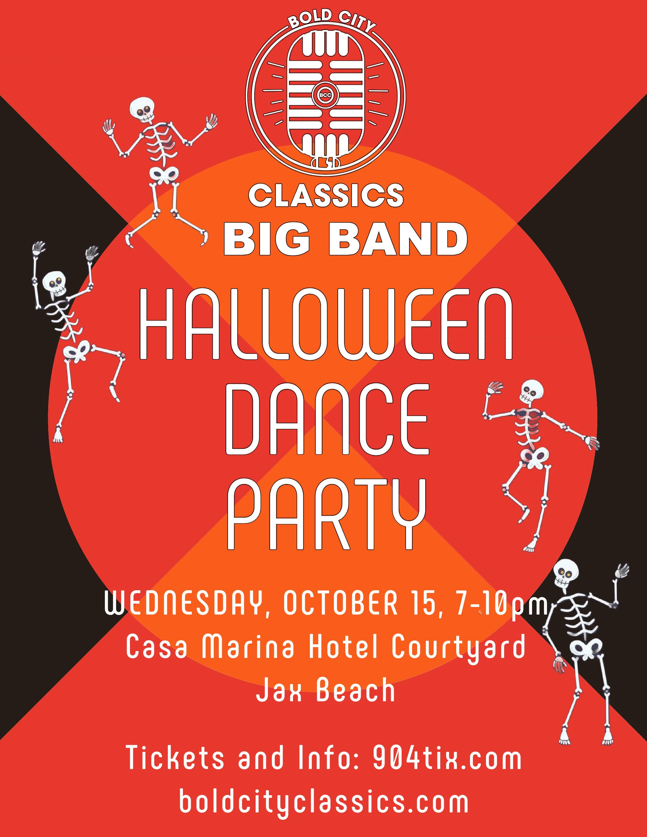 Halloween Dance Party - BCC Big Band - Casa Marina