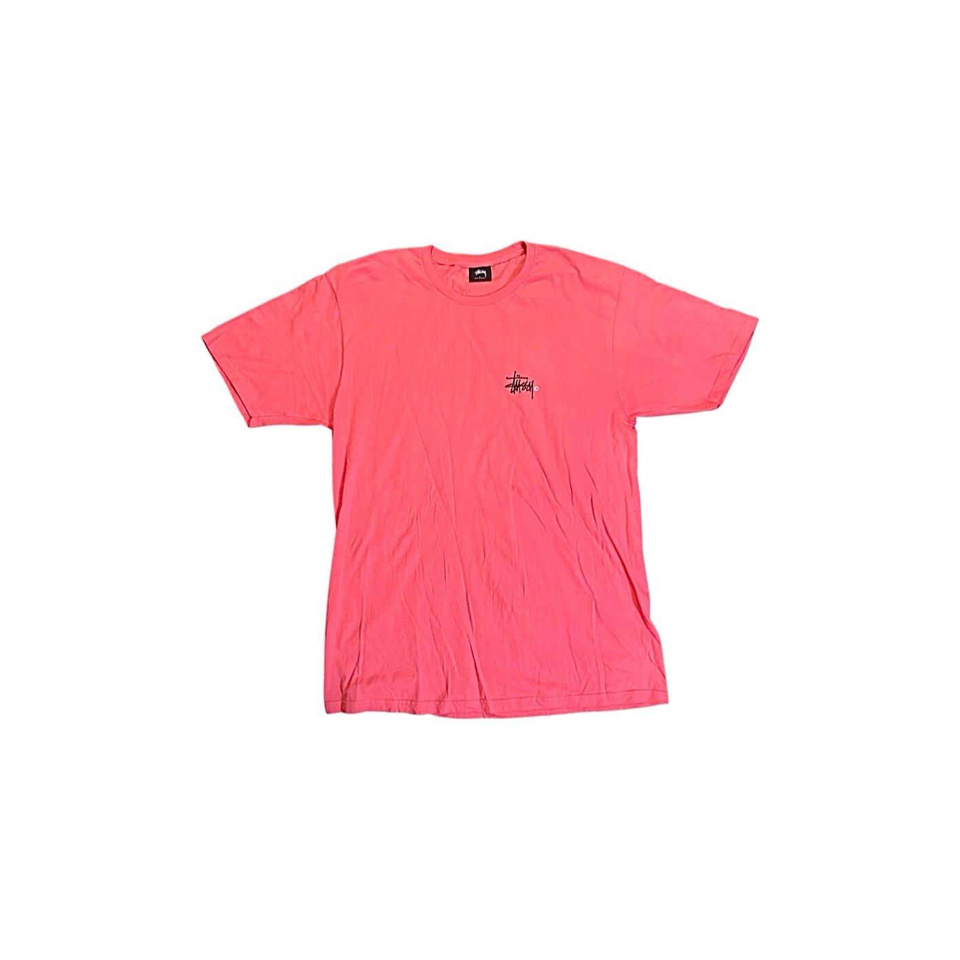 Stussy pink T-shirt size XL — DA PROJECT GALLERY