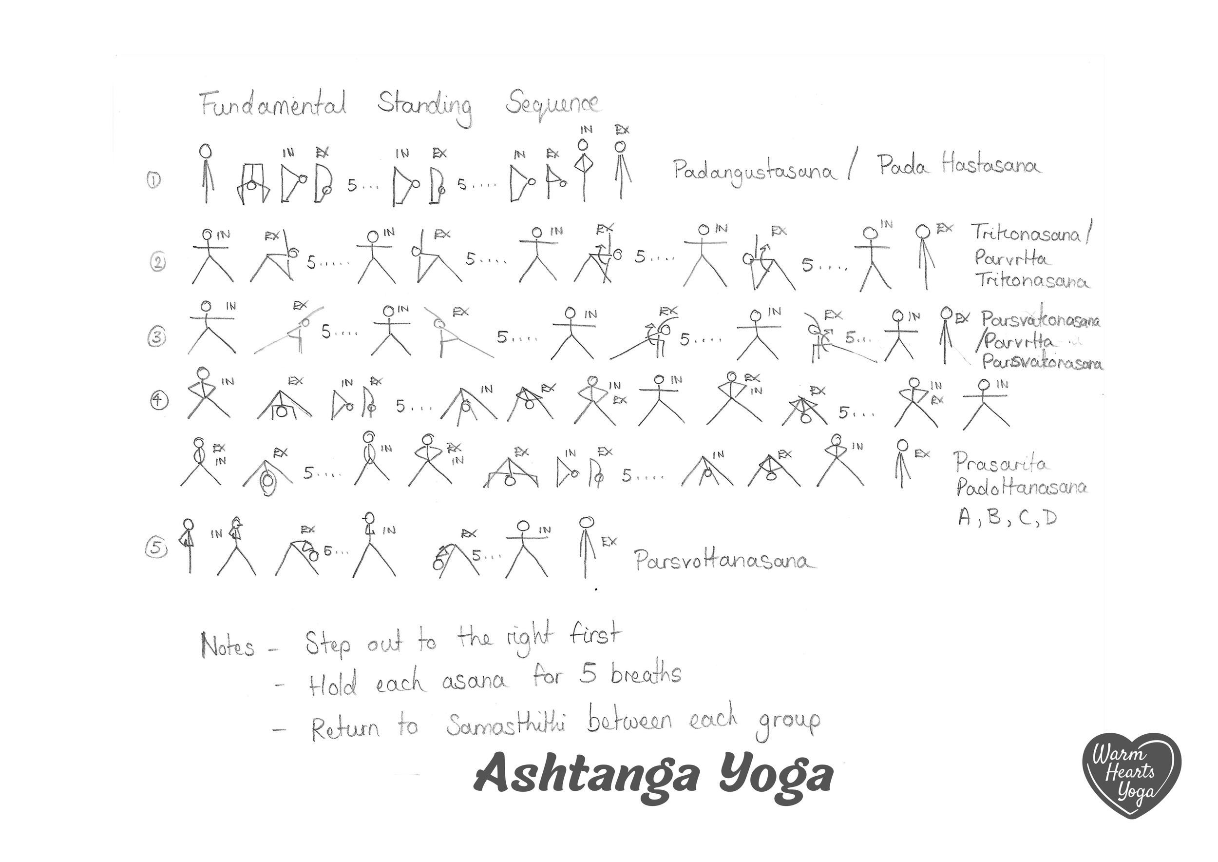 Kayotsarga 4: Standing Postures | Warm Hearts Yoga
