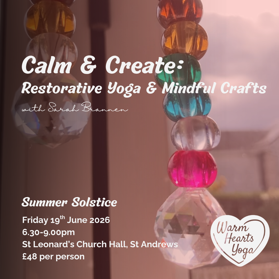Calm &amp; Create: Restorative Yoga &amp; Mindful Crafts