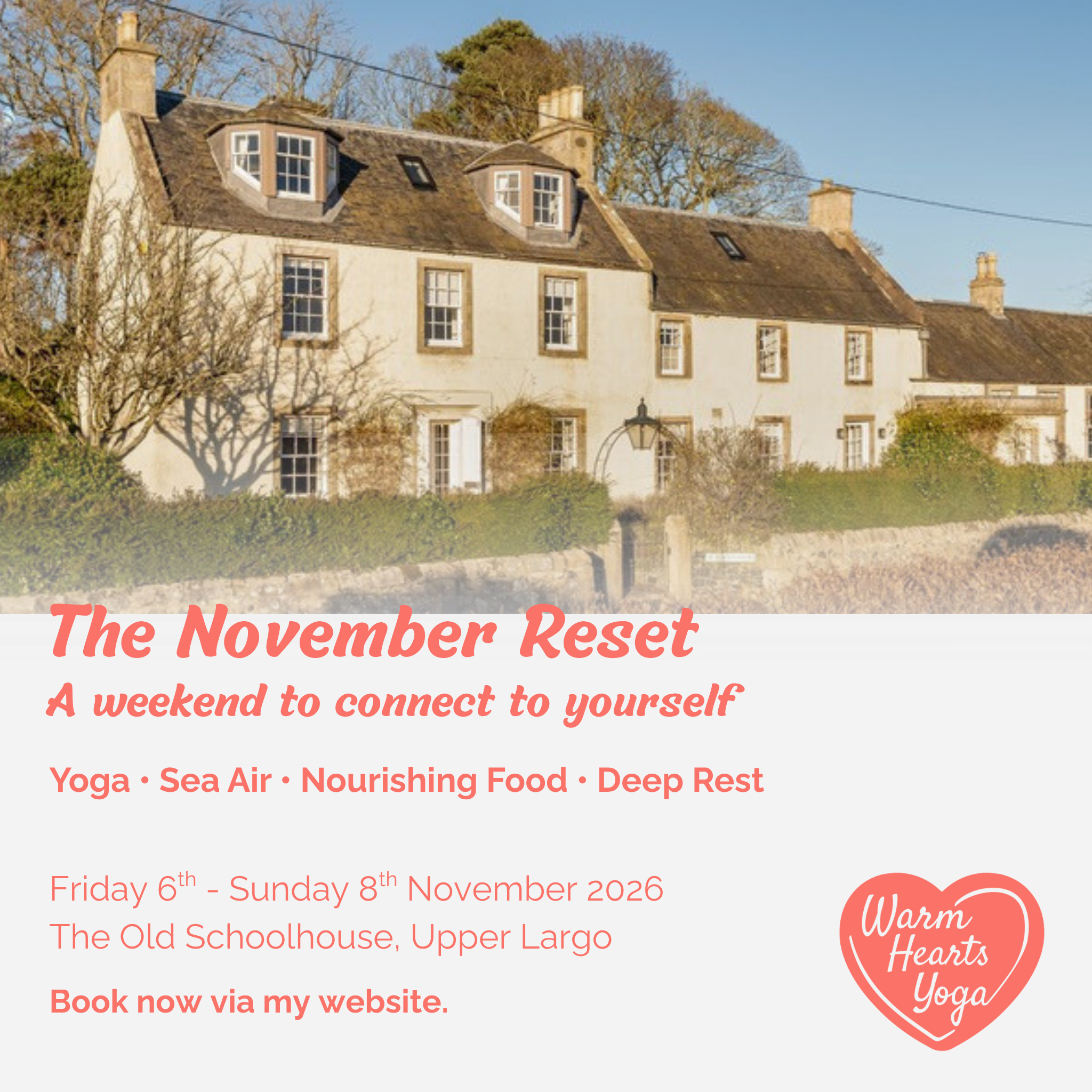 The November Reset - A Weekend to Connect to Yourself
