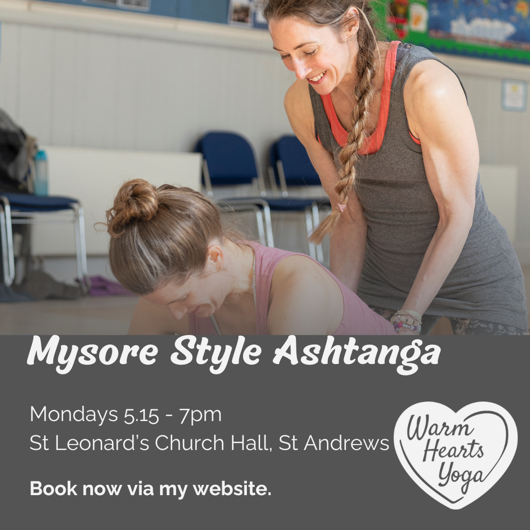 Warm Hearts Yoga Mysore Ashtanga St. Andrews