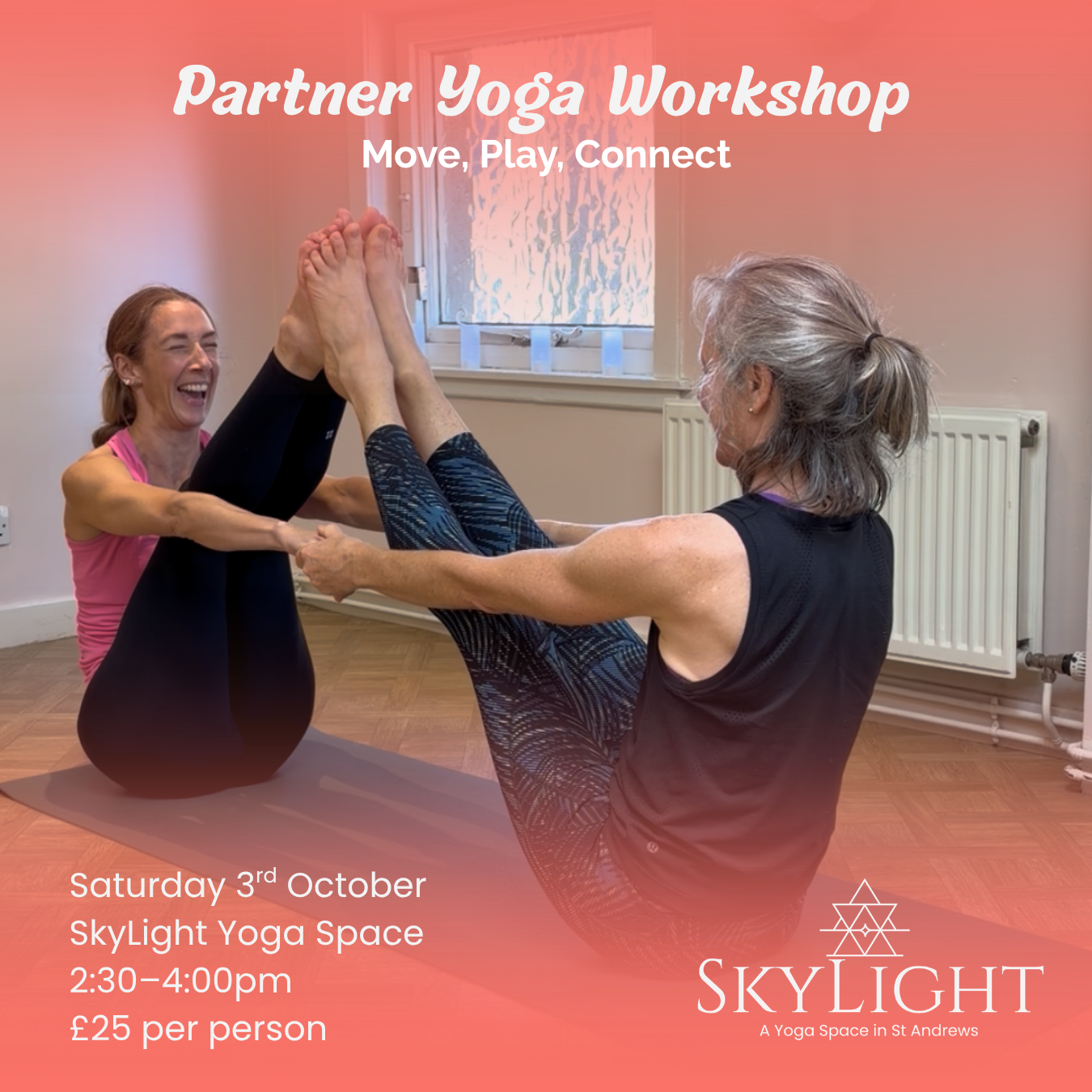 Partner Yoga Workshop: Move, Play, Connect