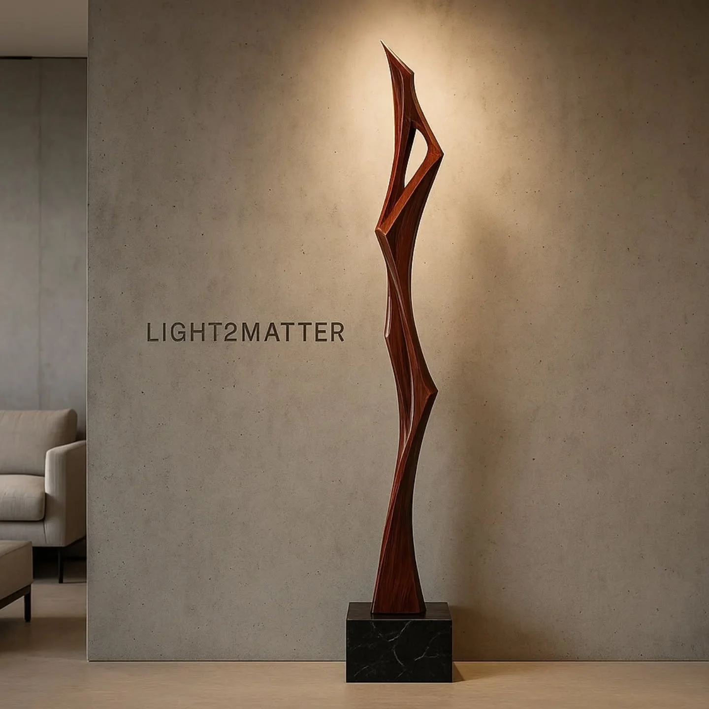 The Dream

Mahogany + Light

#Light2Matter #TheDream #SculpturalLighting #LightSculpture #FunctionalArt #ModernArt #ArtAndDesign #ContemporaryDesign #ArchitecturalLighting #DesignWithMeaning #LuxuryInteriors #MinimalistDesign #CreativeLighting #ArtFo