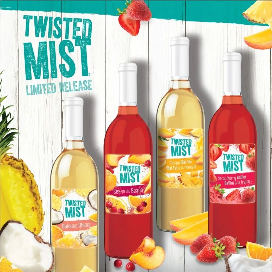 This year's summer Twisted Mist lineup is coming soon!

We have a couple of fan favorites from previous years making a return.  These will sell out quickly so call in to reserve yours. 

#yeg #yegvino #yegsummer #yegweddings #stalbert #athabasca #sta