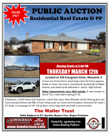 Residential Real Estate & Personal Property  