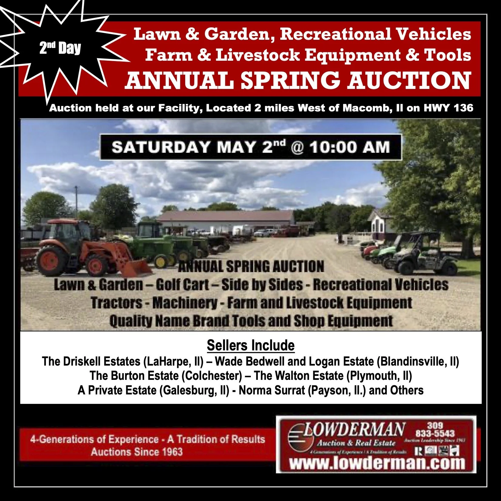 ANNUAL SPRING AUCTION - DAY 2