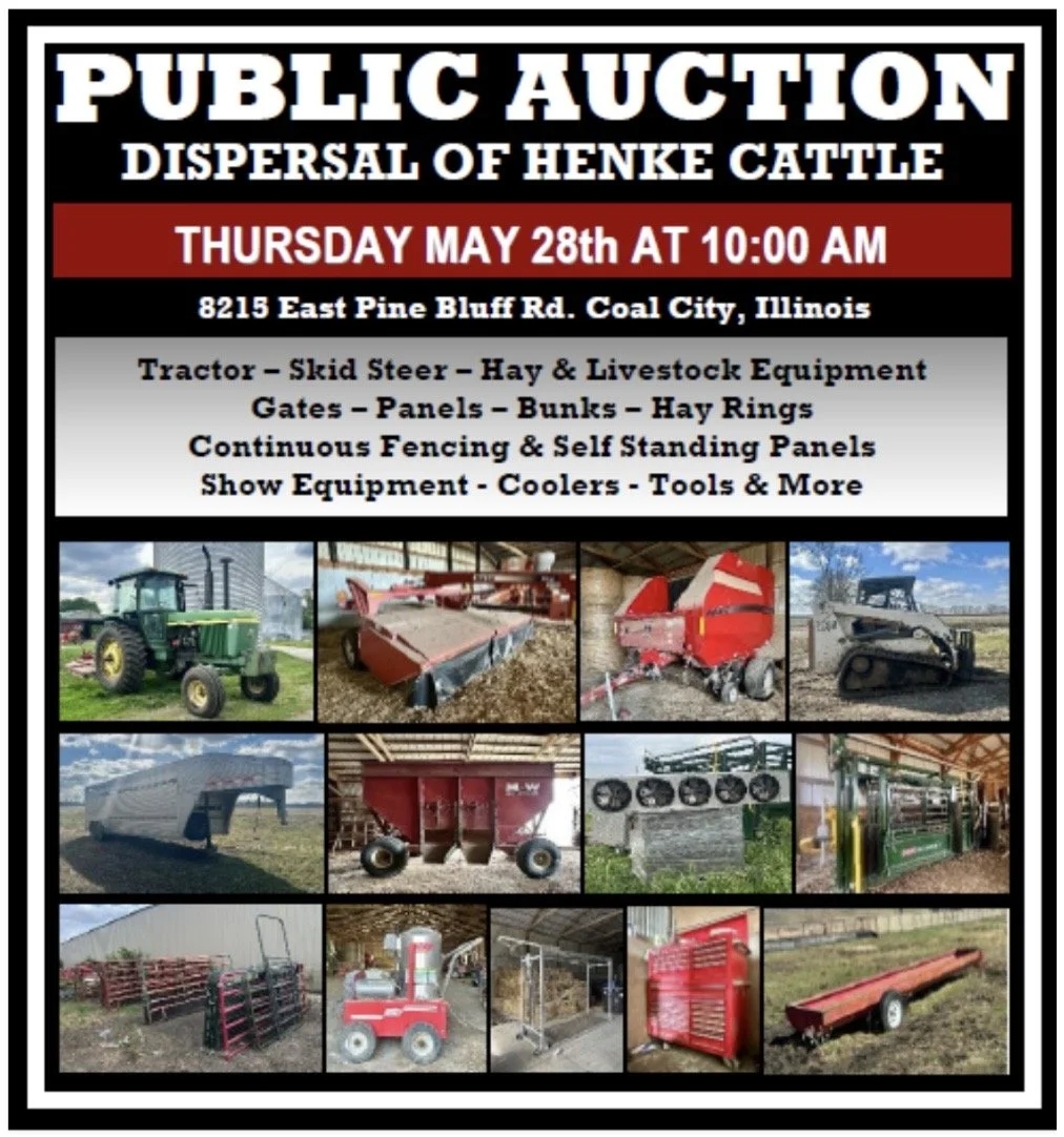 HENKE CATTLE EQUIPMENT DISPERSAL